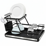 Metal Dish Rack Black