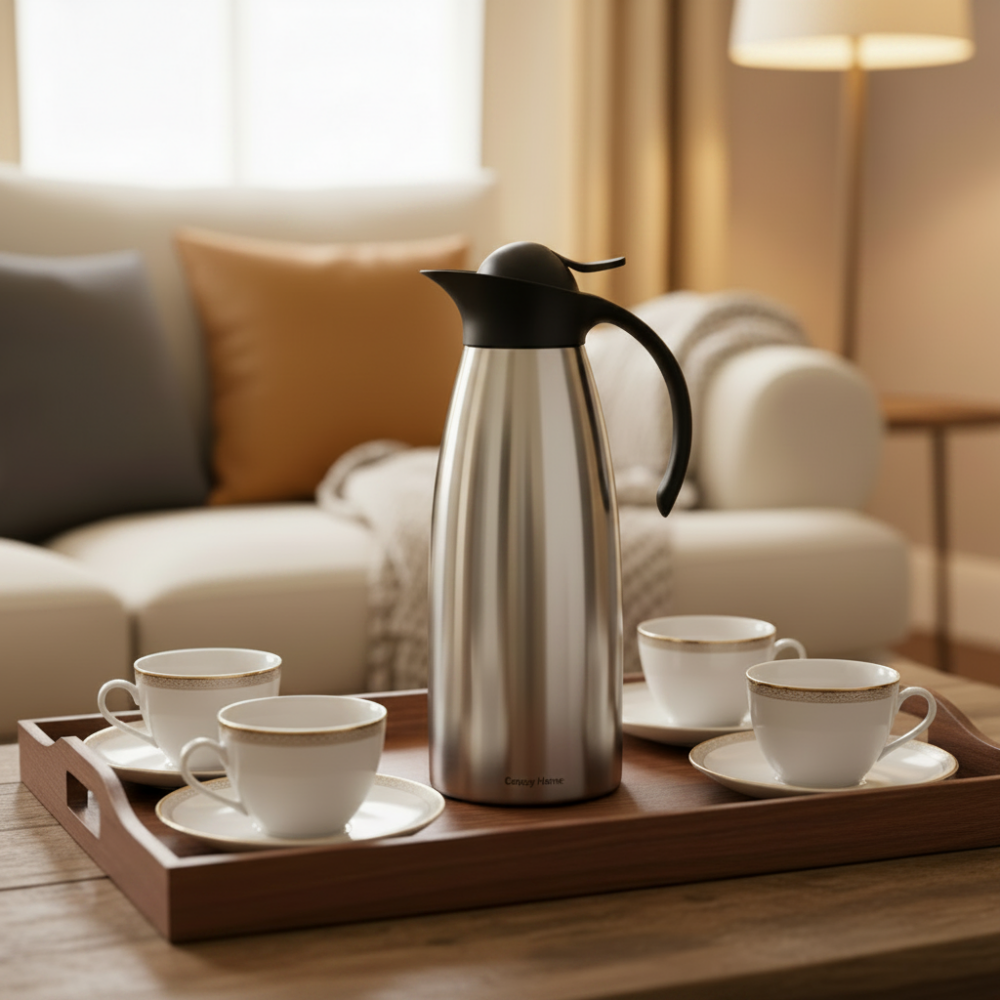 Double Wall Vacuum Flask 1.5L Stainless Steel