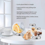 Glass Storage Jar With Lid 2200ml