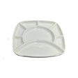 8 Compartment Snack Divider Plate 9" (Set of 2)
