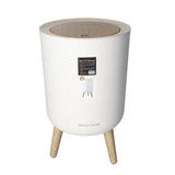 High Foot Plastic Waste Bin 7L