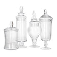 Glass Storage Jar (Set of 4 Pcs)