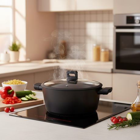 Aluminum Non Stick Casserole Pot 2.2L
