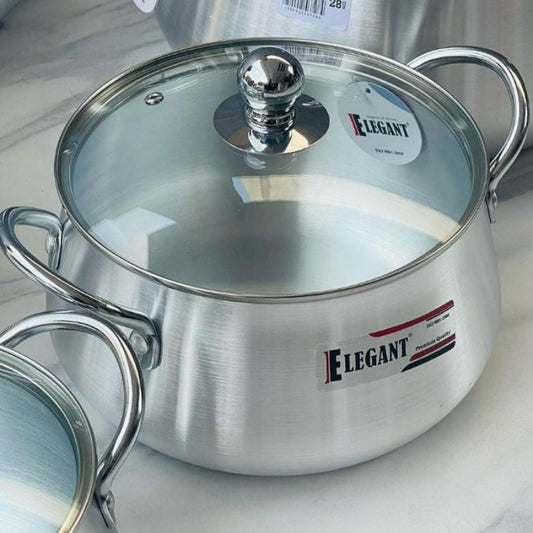 Stock Pot With Lid Stainless Steel 32cm