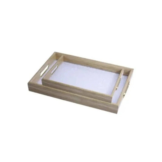 Serving Tray Plastic (Set of 2)