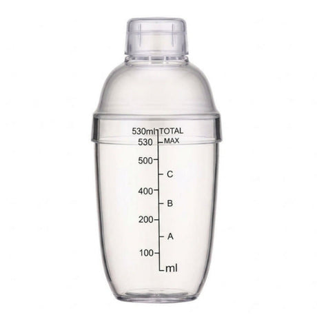 Acrylic Cocktail Shaker 530ml