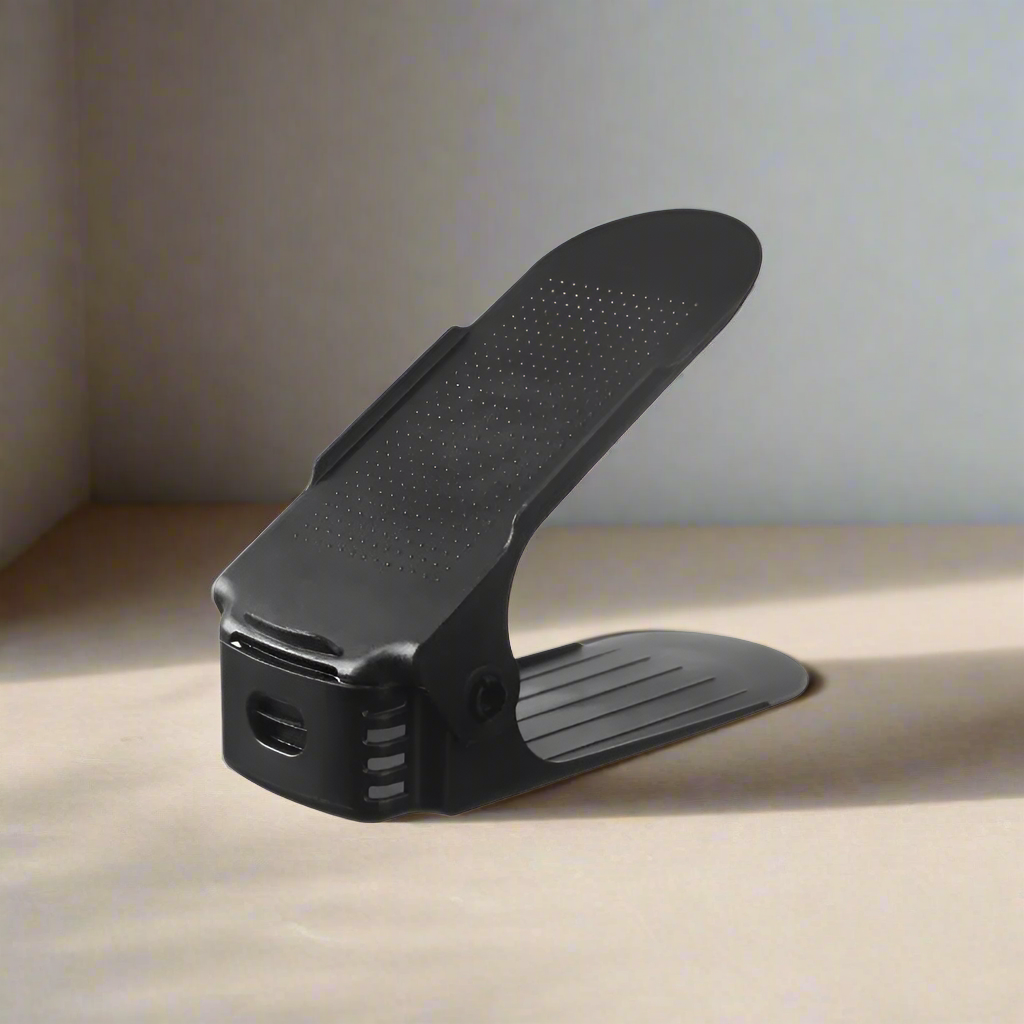 Adjustable Grey Shoe Holder