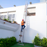 Aluminium Industrial Ladder 3*14 Steps (3*4Mt) - A Type