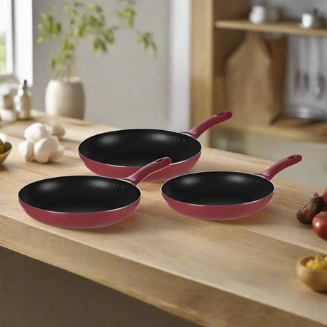 Aluminium Frying Pan Diavola San Pietro (Set of 3)