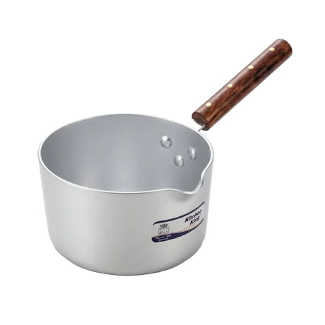 Aluminium Milk Pan Wooden Handle 9"