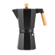 Aluminium Moka Pot With Wood Handle 12 Cups