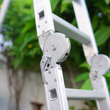 Aluminium  Multi-Purpose Ladder 4x6  Steps (6.70Mt)