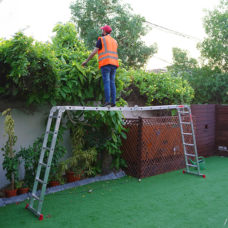 Aluminium  Multi-Purpose Ladder 4x6  Steps (6.70Mt)