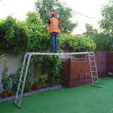 Aluminium  Multi-Purpose Ladder 4x6  Steps (6.70Mt)