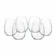Amber Glasses Pasabache 350cc (Set of 6)