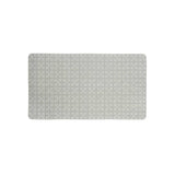 Anti-Slip Bath Mat Squares Grey Large