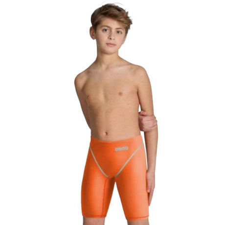 Arena Boys NEXT ST Limited Edition PowerSkin Suit - Orange-Teal