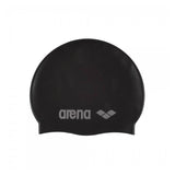 Arena Classic Silicone JR Swimming Cap-Black Silver