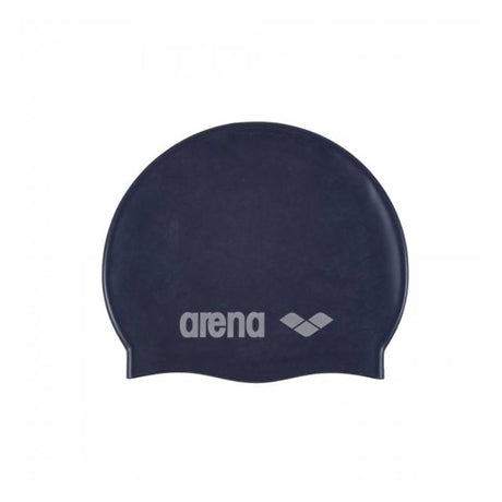 Arena Classic Silicone JR Swimming Cap-Denim Silver