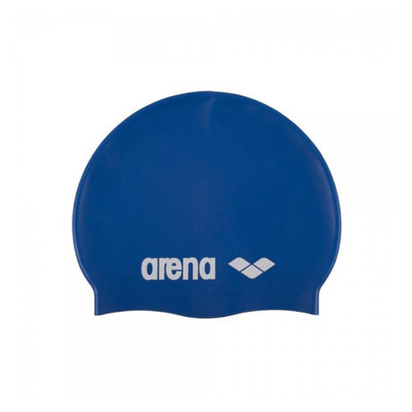 Arena Classic Silicone JR Swimming Cap-Sky Blue White