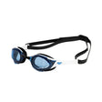 Arena Cobra Edge Swipe Swimming Goggles-Blue White Black