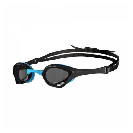 Arena Cobra Ultra Swipe Swimming Goggles-Dark Smoke Black Blue