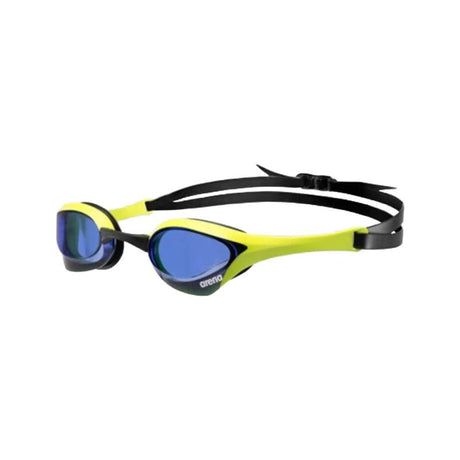 Arena Cobra Ultra Swipe Swimming Goggles-Royal Blue Cyber Lime