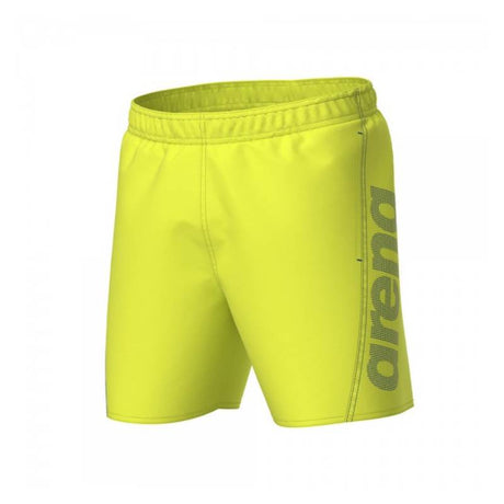 Arena Fundamentals Logo Boxers-Soft Green Neon Blue