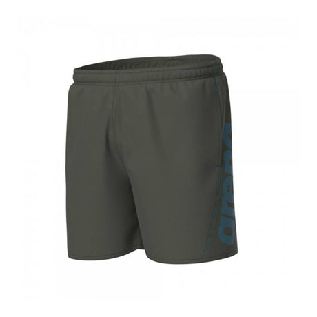 Arena Fundamentals Logo Junior Boxers-Dark Olive Turquoise