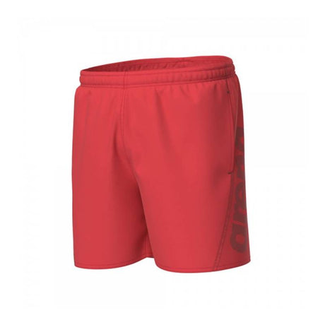 Arena Fundamentals Logo Junior Boxers-Fluo Red Dark Olive
