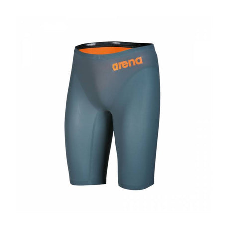 Arena Mens PowerSkin R-EVO ONE Jammer - Grey-Orange