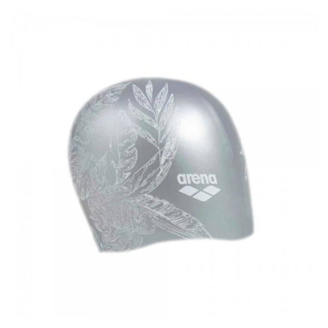 Arena Sirene Swimming Cap-Cecilia Silver TU (One Size Fits All)