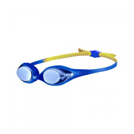 Arena Spider Junior Mirror Swimming Goggles-Blue Blue Yellow