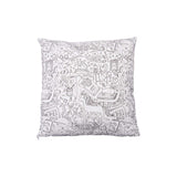 Art Design Cushion White & Black