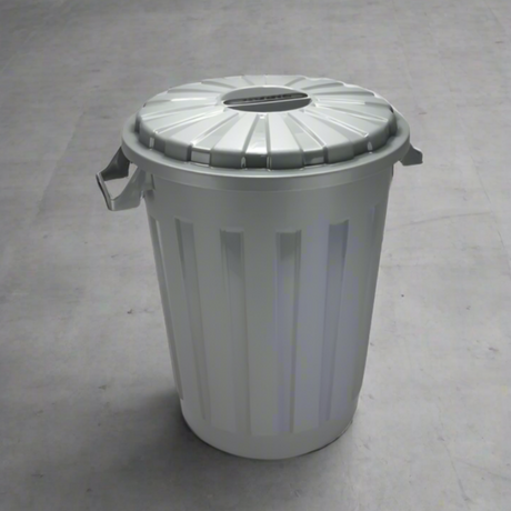 BBC Rubbish Bin 30Ltr Grey