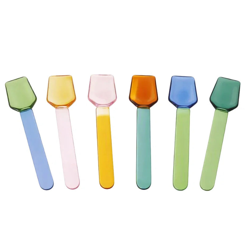 Ice Cream Glass Spoons (Set of 6 Pcs)