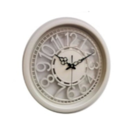 Heritage Wall Clock Cambridge Off White