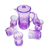 Acrlylic Water Jug & Glass Set (7pcs Set)