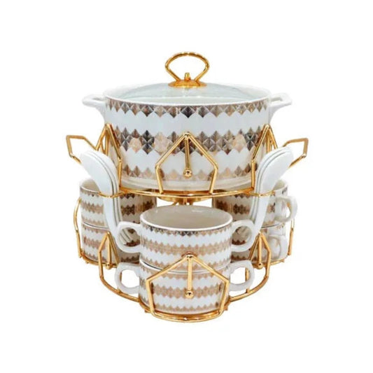 Soup Set With Candle Stand (16pc Set)