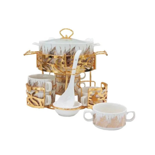 Soup Set With Candle Stand (17pc Set)