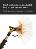 Solar & Glass Panel Cleaning Manual Brush With Water Pump