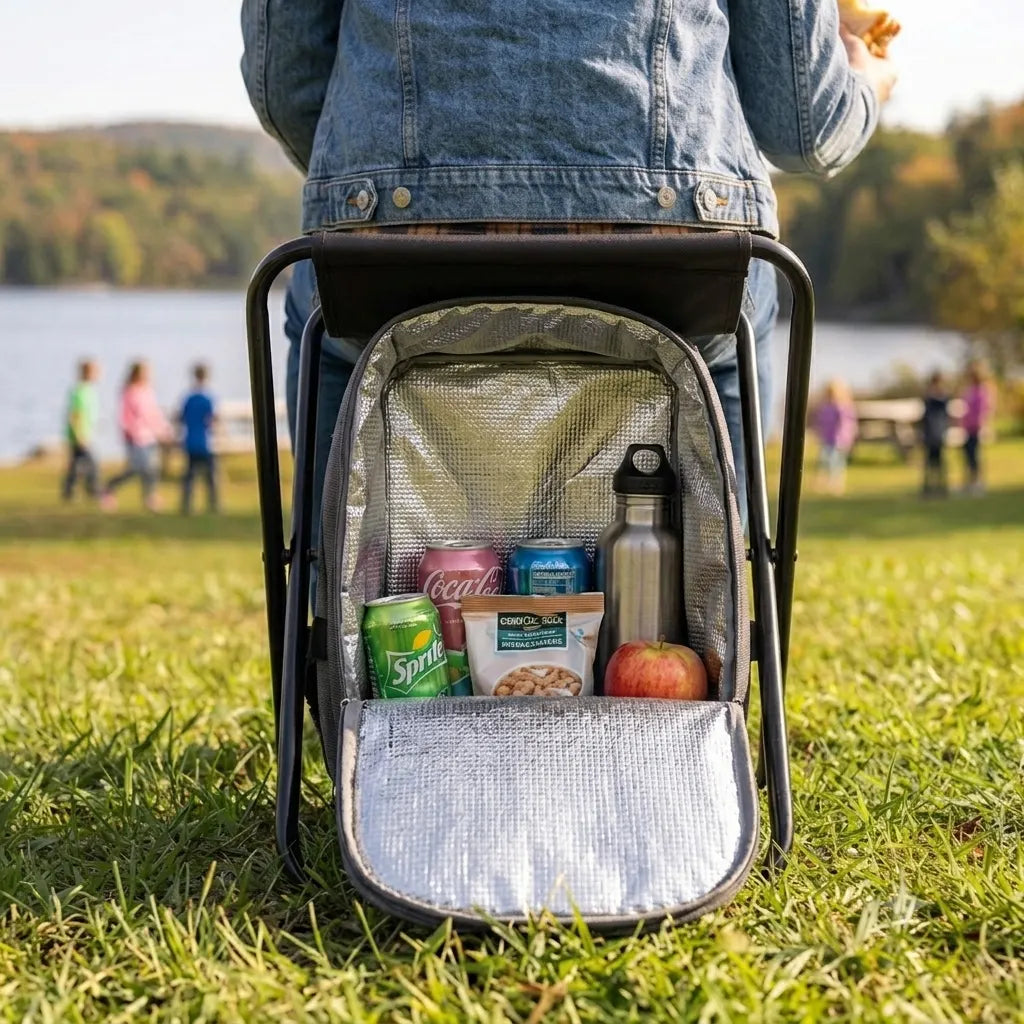 Backpack Coolbag With Seat