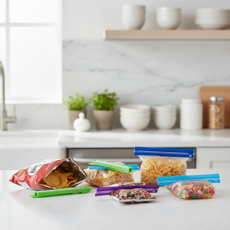 Bag Closing Clips Plastic 8pcs