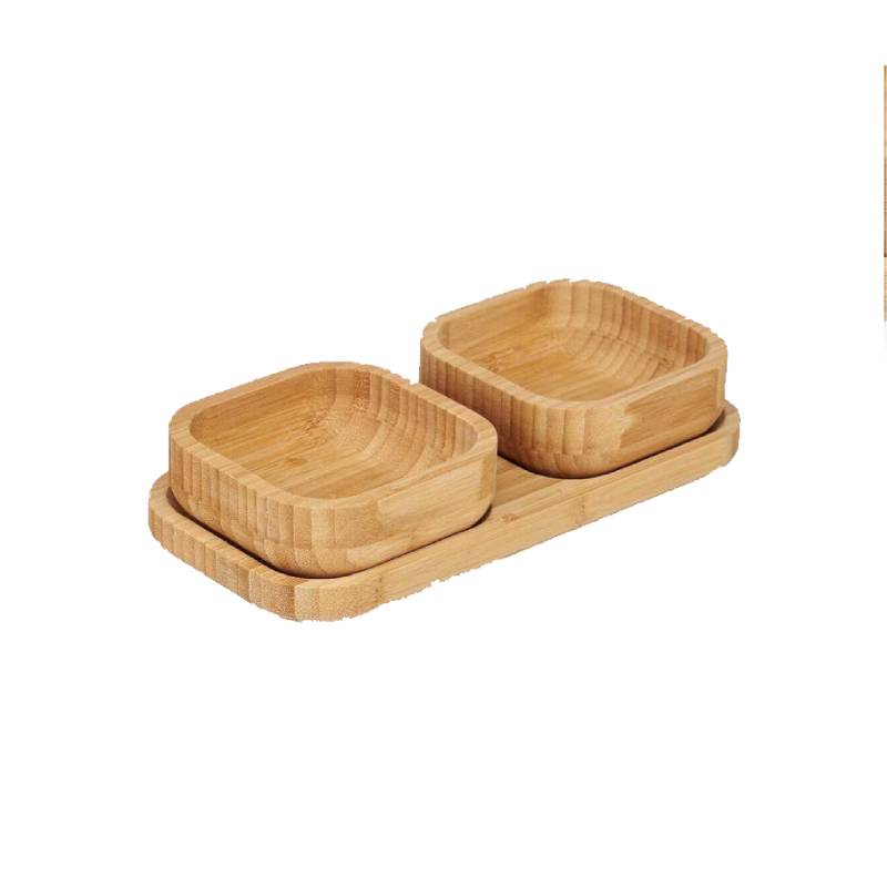 Bamboo Appetizer Set 3pcs