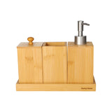 Bamboo Bathroom Set of 4pcs