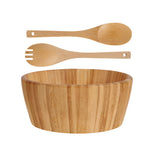 Bamboo Bowl With 2 Spoons