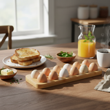 Bamboo Egg Holder 12 Eggs