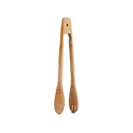Bamboo Kitchen Tongs Spoon Fork