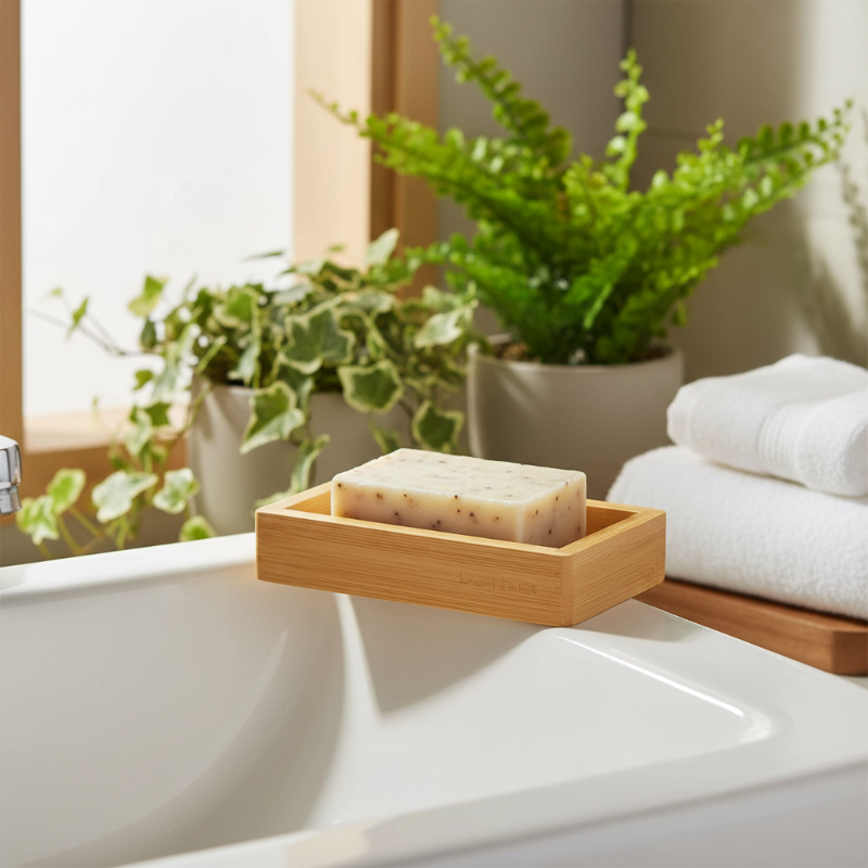Bamboo Soap Dish 12.5cm