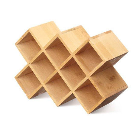 Bamboo Spice Rack 10 Bottles